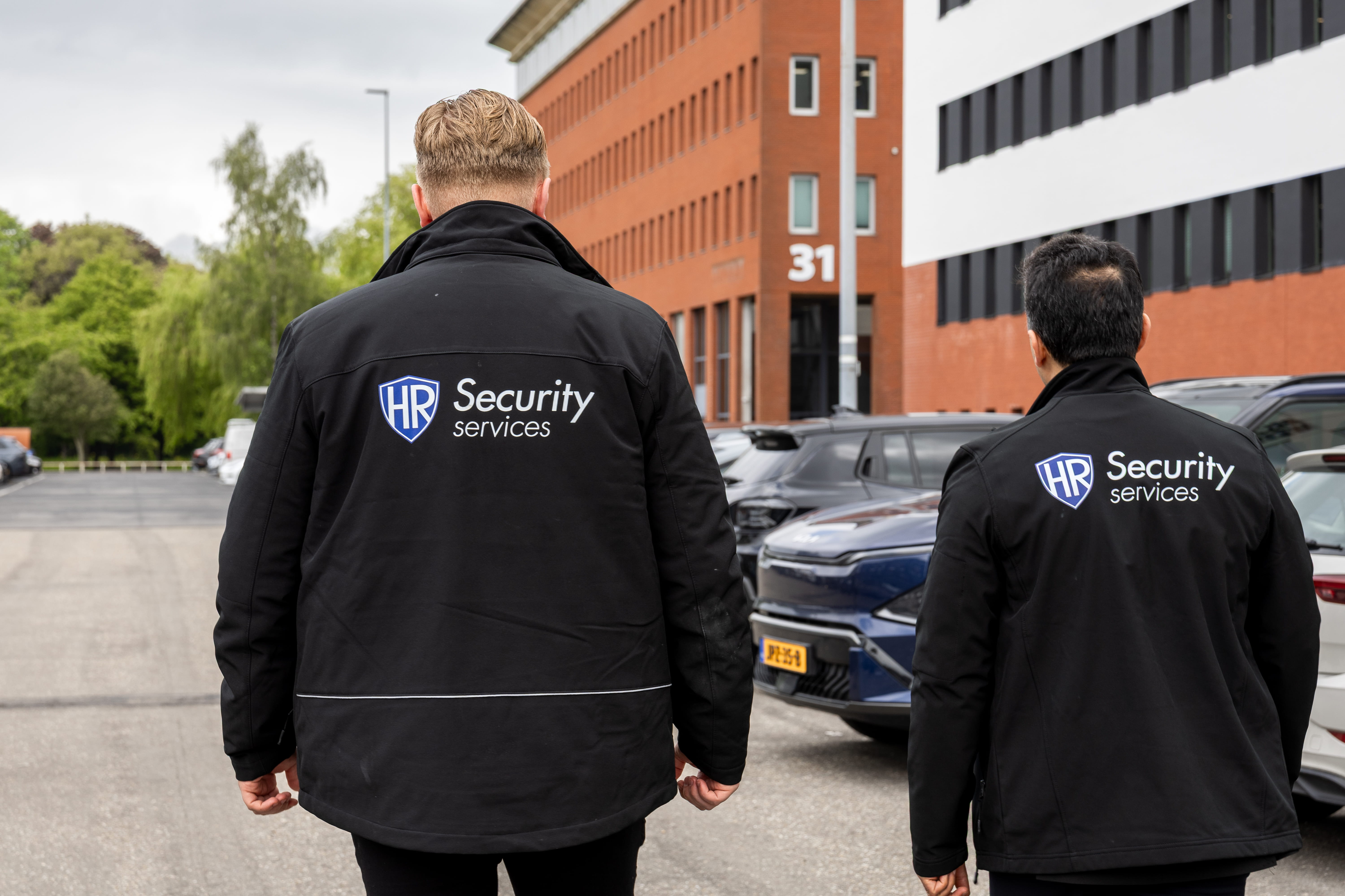 HR Security Services tijdens een inzet